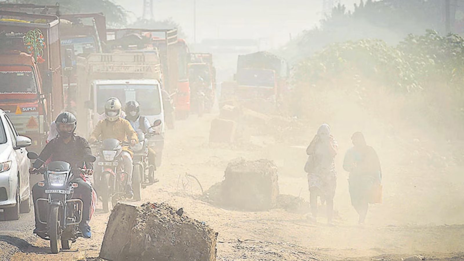 धूल मुक्त दिल्ली अभियान - दिल्ली वायु प्रदूषण