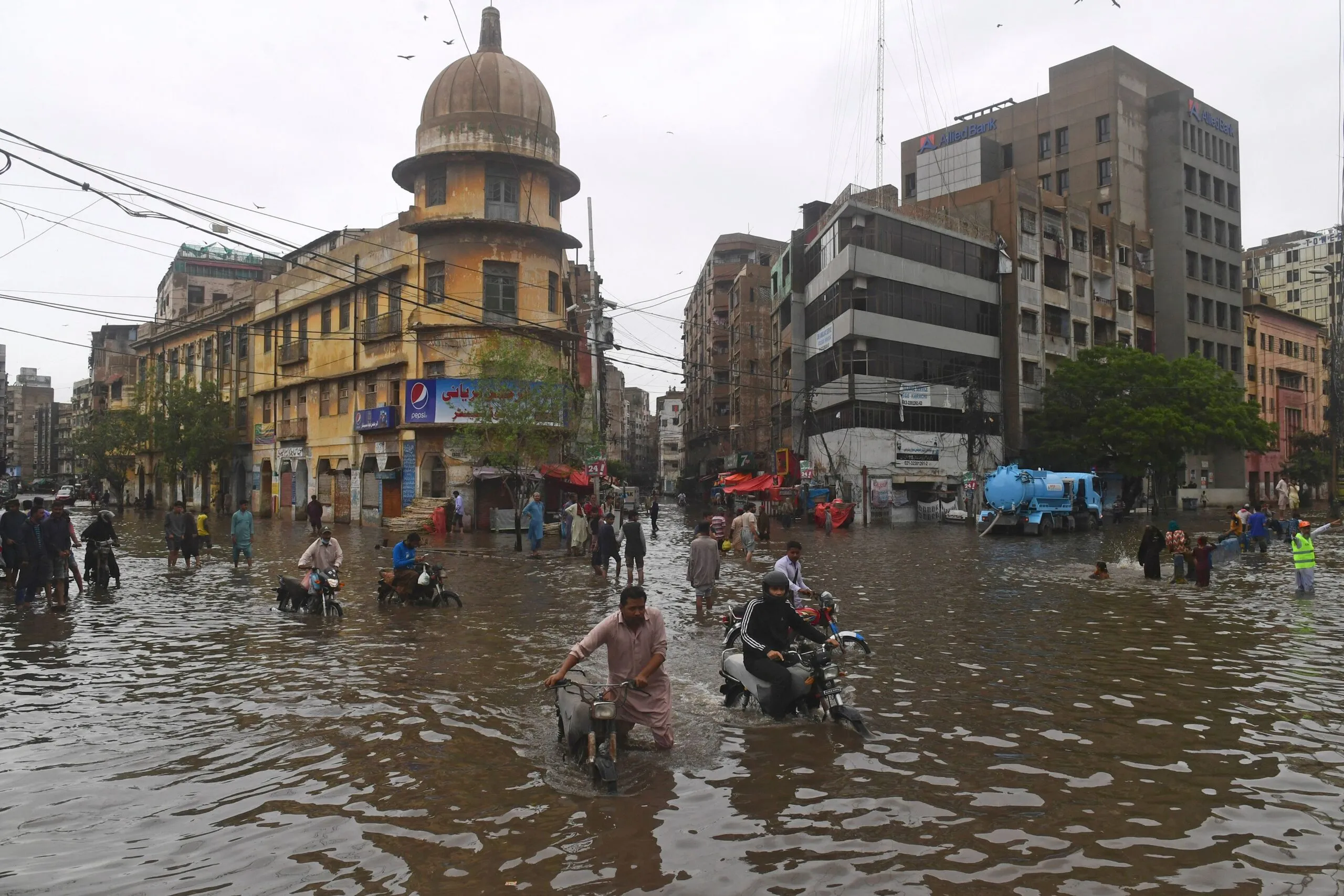 भारत में मानसून के कारण बाढ़