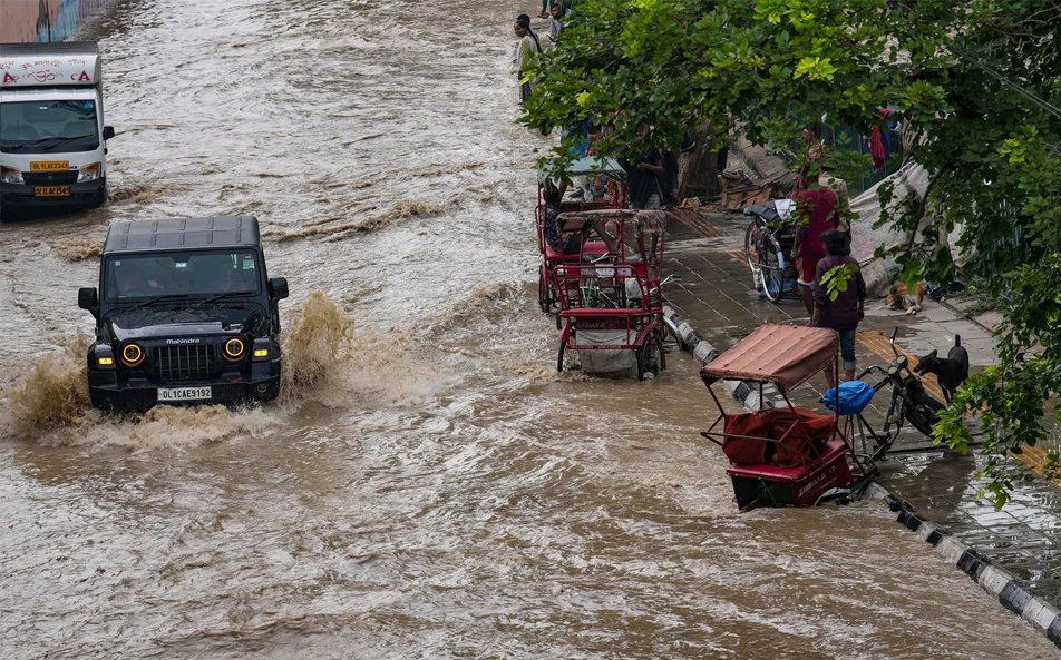 भारत में मानसून के कारण बाढ़